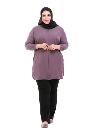 Dacla Blouse Plus Purple (1)